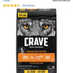 Crave dog food