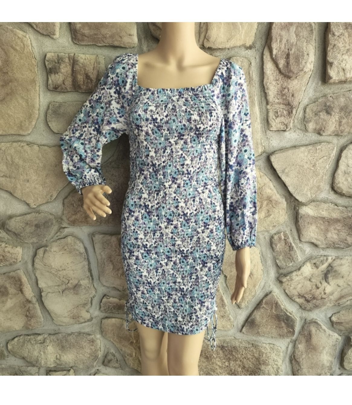 Brand New Jessica Simpson Blue & Purple Dress - Size Small