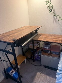 Standing L Desk