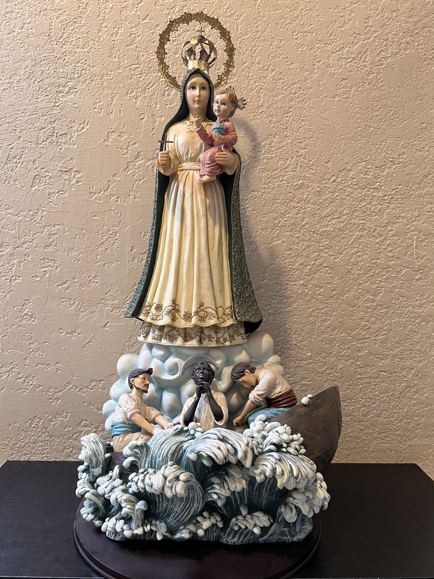 Caridad Del Cobre Statue 28in Oshun statue orisha orishas orixa orixas Santeria lucumi Ifa regla de ocha candomble candombleĢ umbanda Ochun