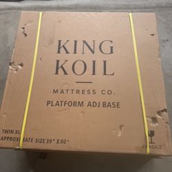 King Size adjustable smart platform 