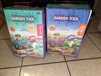 Garden tool play set