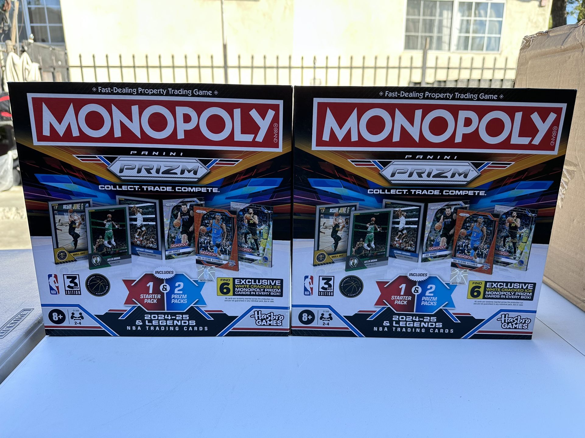 Monopoly Panini Prizm: NBA 3rd Edition Board Game