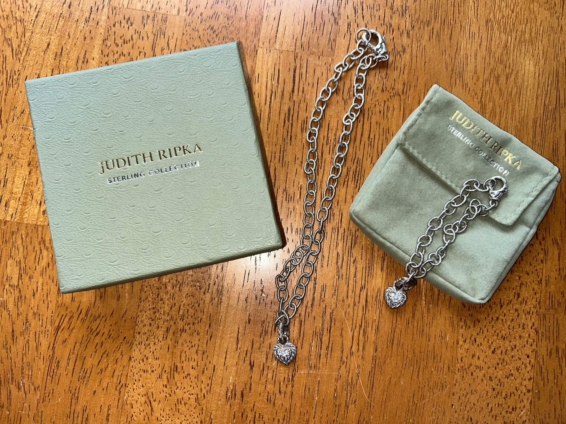 Judith Ripka Necklace & Bracelet
