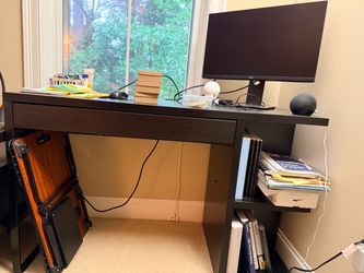 Computer desk with storage