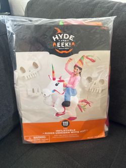 Hyde & Eek Kids Inflatable Unicorn Rider Costume