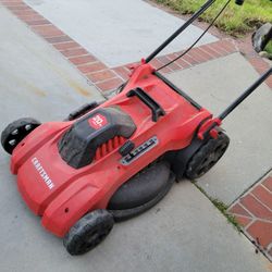 20" Craftsman Electric Corded Lawn Grass Mower Lawnmower 