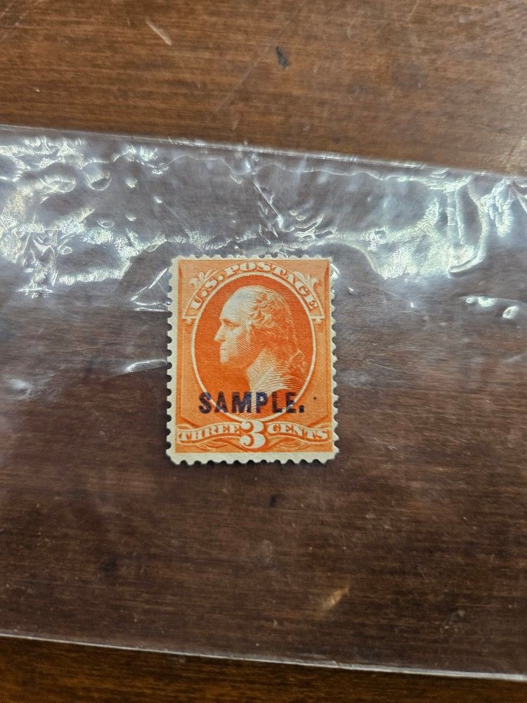 3C George Washington Specimen(sample) Stamp