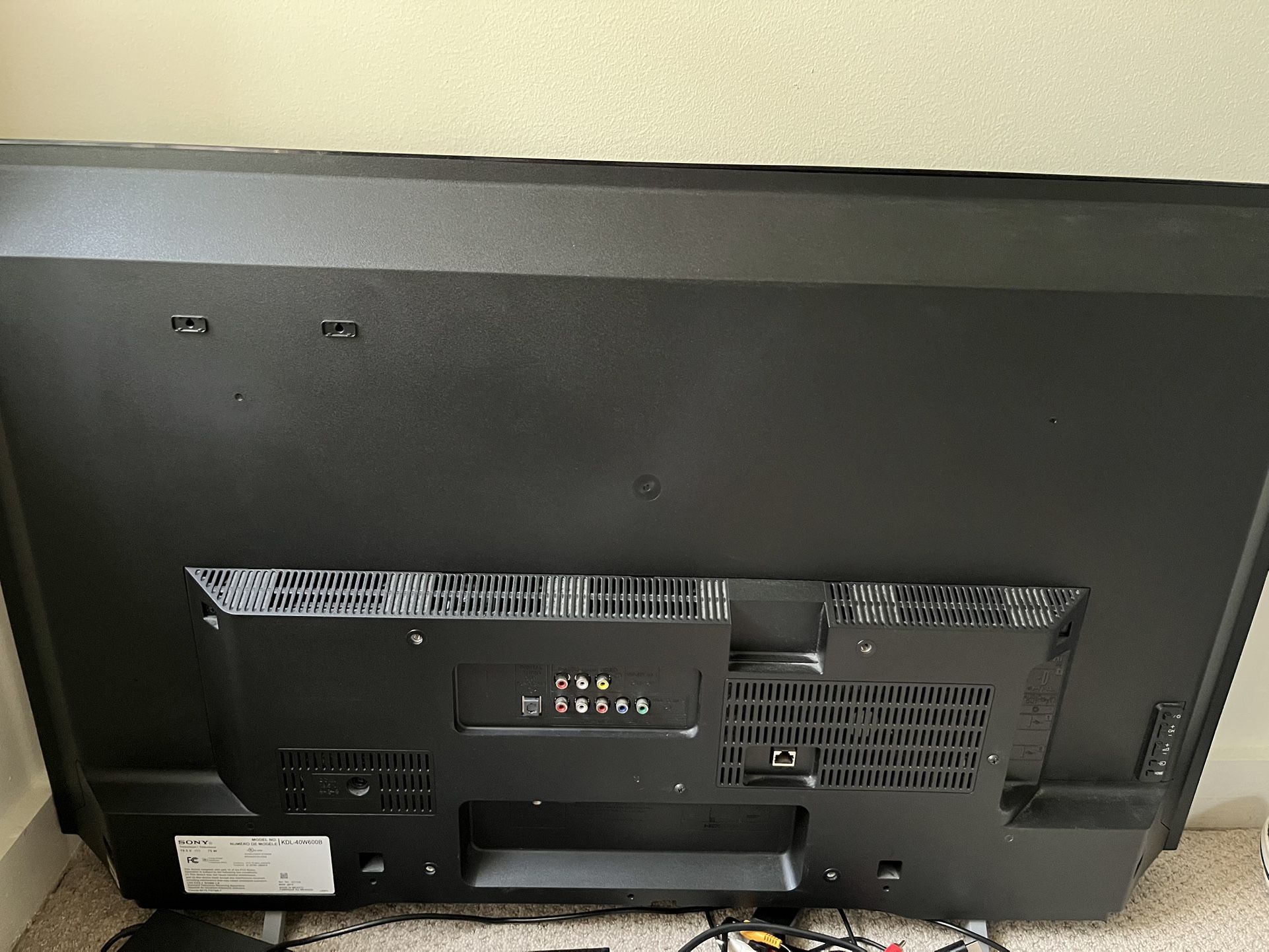 Sony 40” TV For Sale