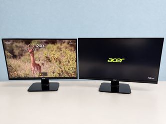 Acer Monitors with AMD FreeSync – Set of 2