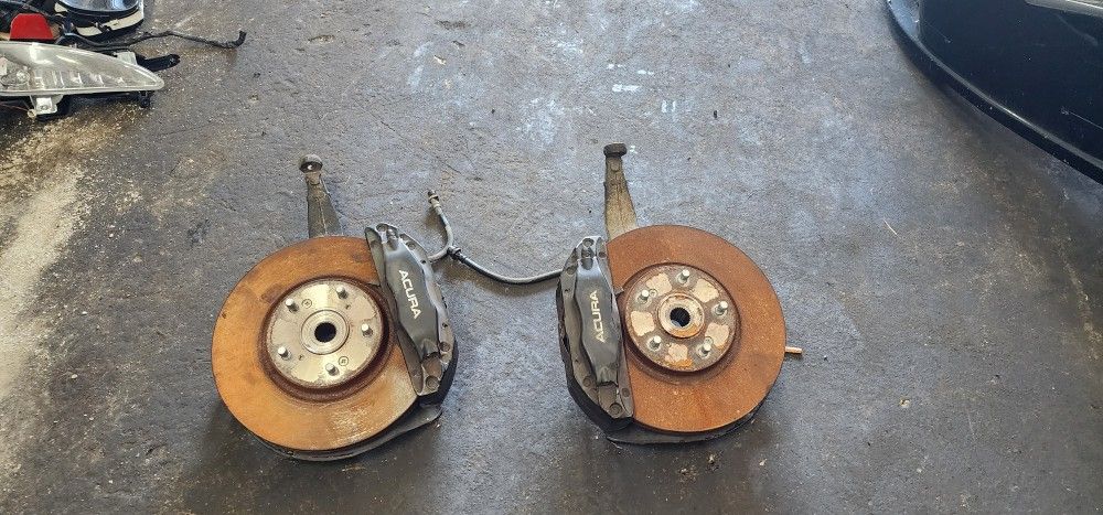 2007 Acura Tl Type S Spindles With Calipers