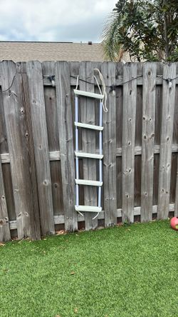 Boat Rope/plastic Collapsing Ladder