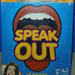 Brand New 2019 Speak Out Game Mouthpiece Challenge.
