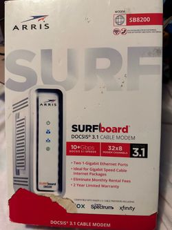 Arris Surfboard SB8200 Cable Modem