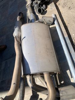 OEM (Stock) 2008 Nissan Altima Coupe Exhaust