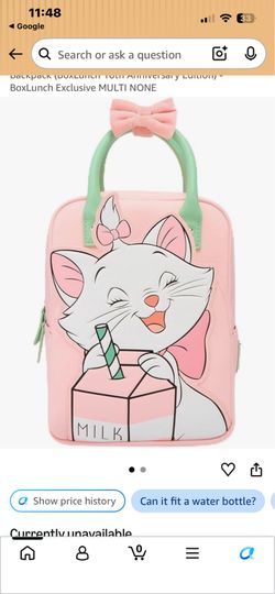 Loungefly Disney The Aristocats Marie Milk Carton Mini Backpack (BoxLunch 10th Anniversary Edition) - BoxLunch Exclusive