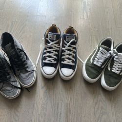 Vans & Converse Shoes - Size 7 (GREAT CONDITION!!!!!)