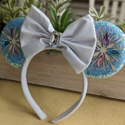 Disney Elsa Snowflake Rhinestone Ears