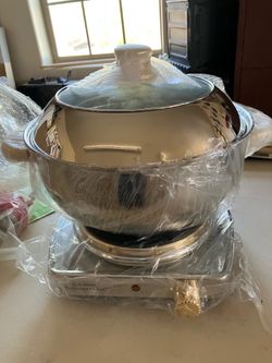 Three-piece electric buffet set