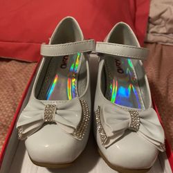 Girls Bow Dress Shoes 