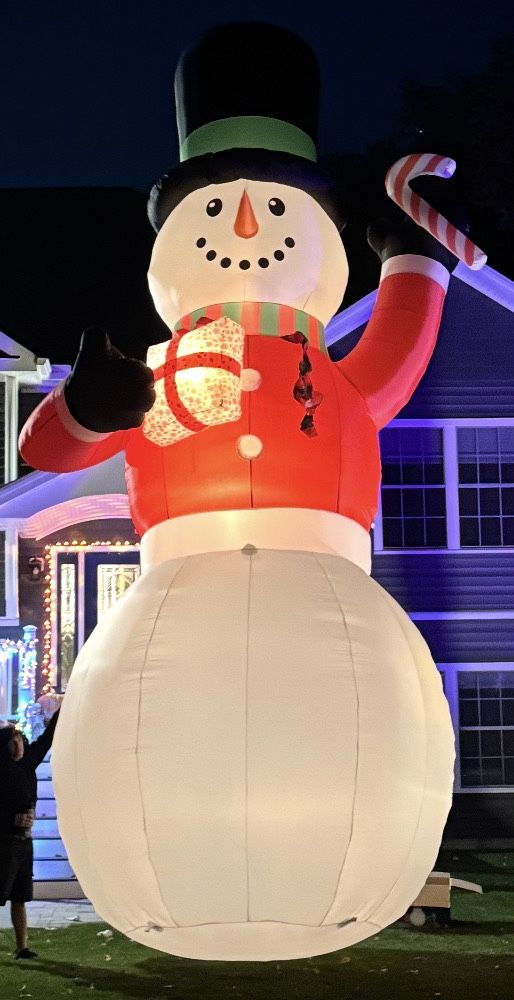 25ft Inflatable Snowman