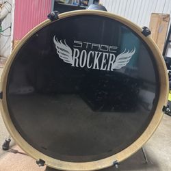 Stage Rocker Bass Drum To Drum set 