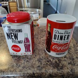 Coca Cola Tin Collectibles 