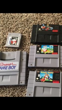 Super Nintendo games