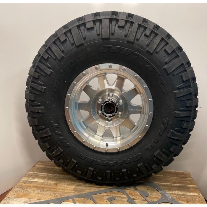 Method 17” 6x5.5 Rims & NITTO Trail 315-70-17 35” Tires (New) for Sale ...