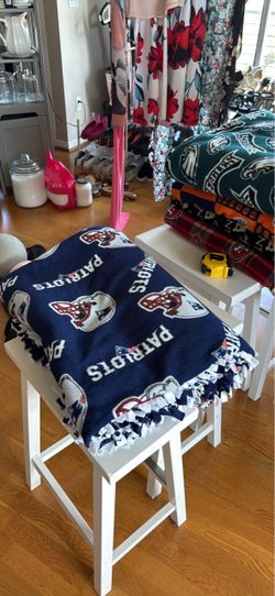 New England Patriots Fleece Tie Blanket