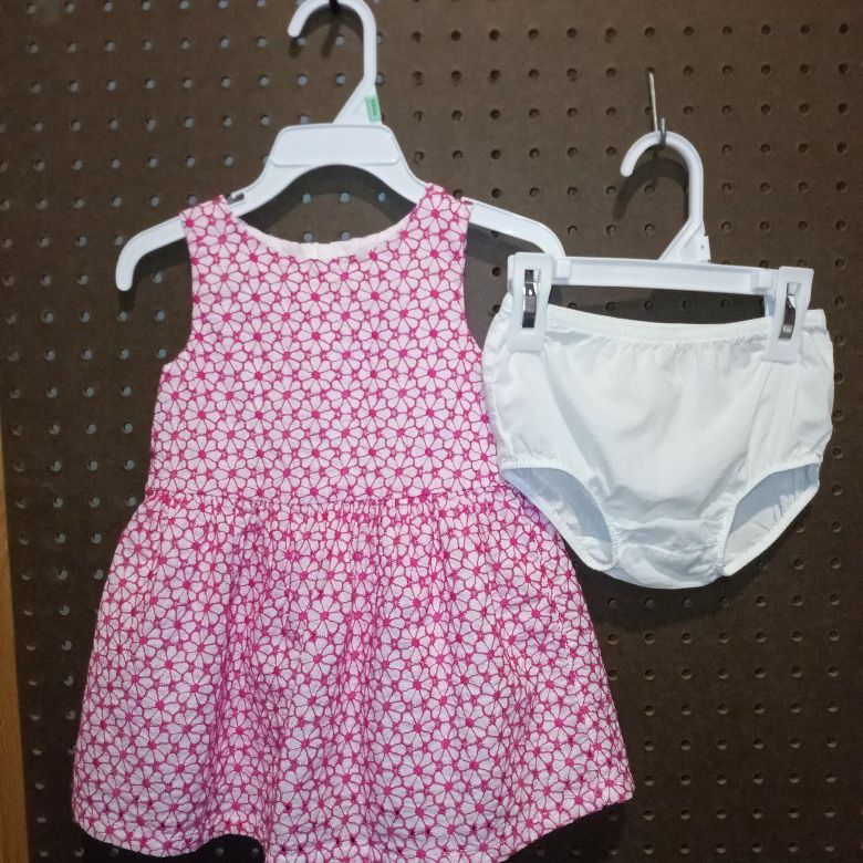 Cat & Jack Dress With Diaper Cover (18M)