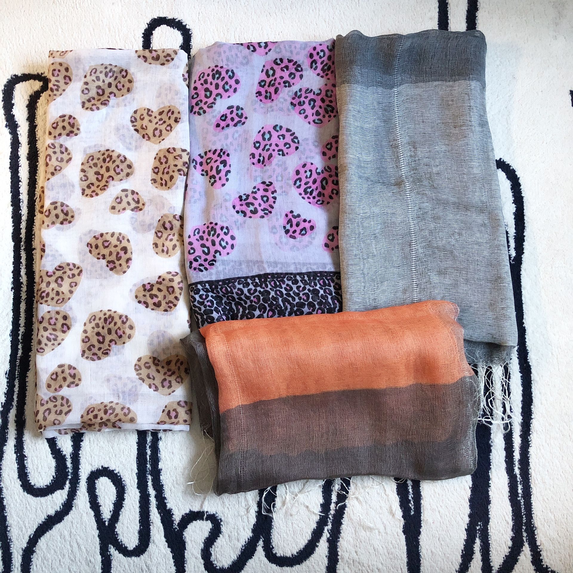 Shawl or scarf lot With Gift Box