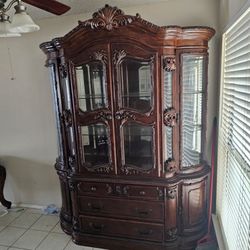 Dining Table With China Cabinet 