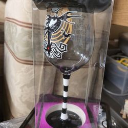 The Nightmare Before Christmas Glass Goblet