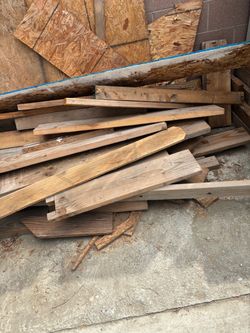 Wood left over construction