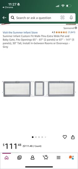 Summer Infant Extendable Baby Gate