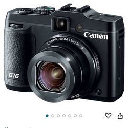 Canon PowerShot G16 12.1 MP CMOS Digital Camera 