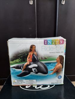 Ride-On Whale Ride-On