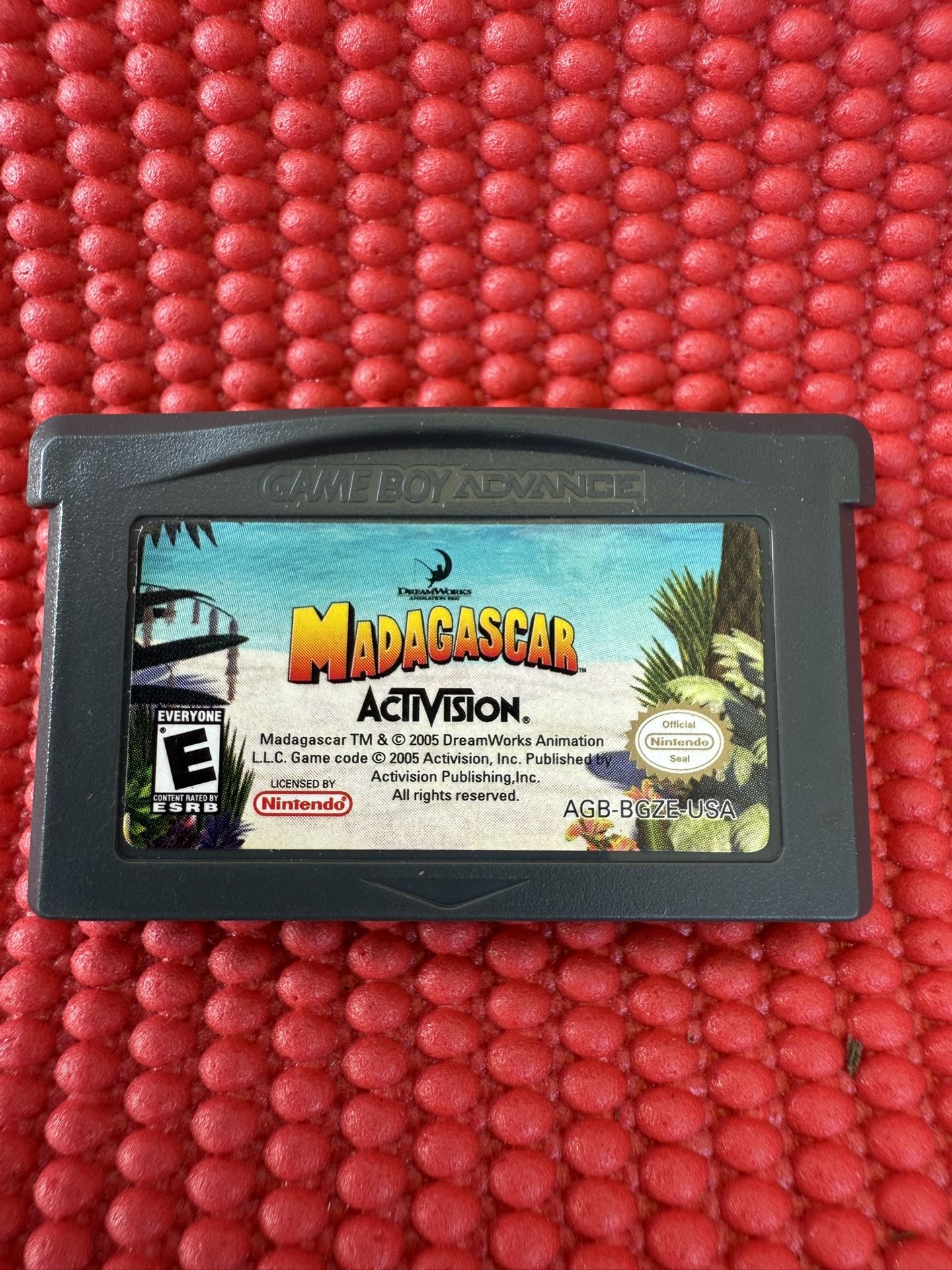 Madagascar Gameboy Advance