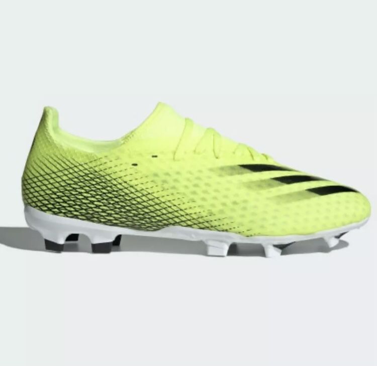 Adidas X Ghosted.3 FG Neon Soccer Cleats FW6948 Men's Size 13 Box without lid.