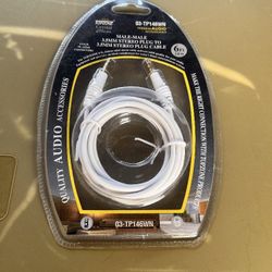 3.5 Mm Male To Male Stereo Connector 