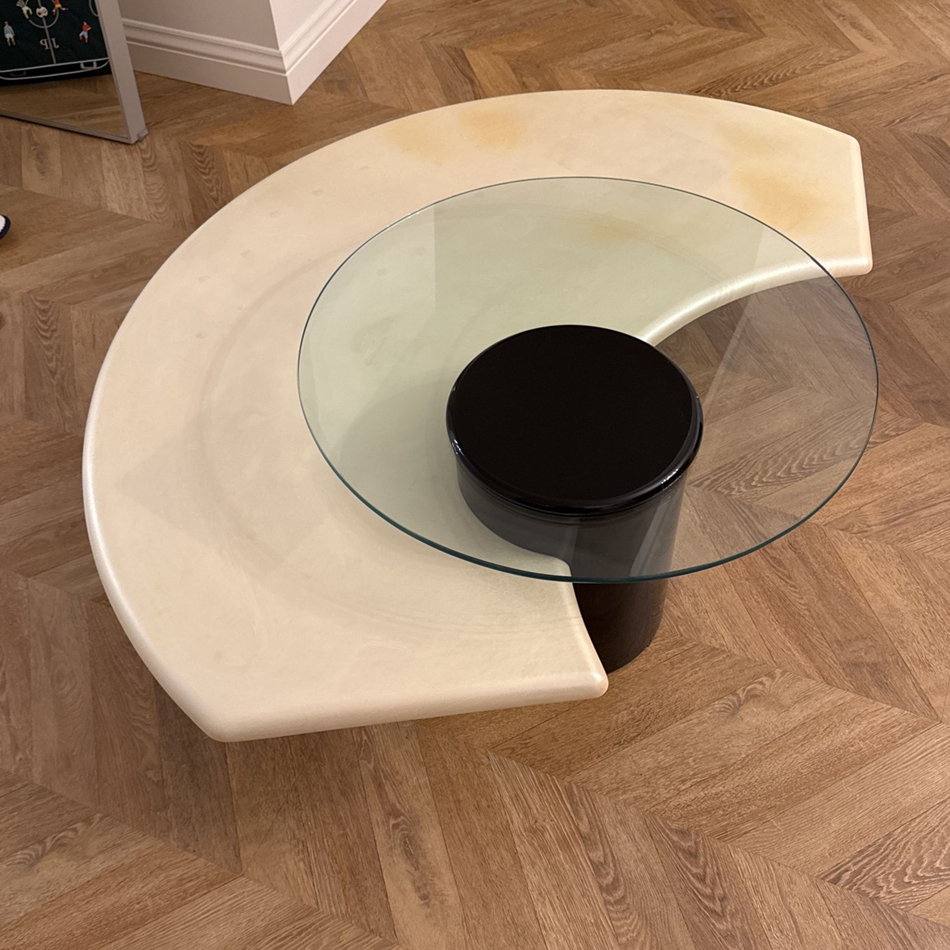 Abstract Vintage Coffee Table By Rougier