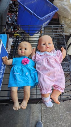 Two Vintage Baby Dolls