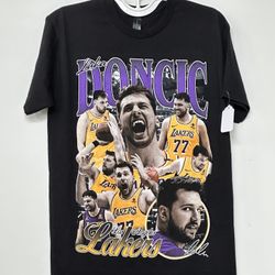Luka Doncic Lakers Tee Medium New w/ Tags