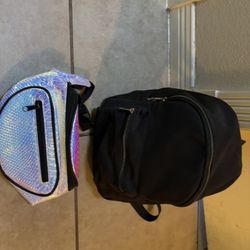 Fanny Pack, And Backpack Purse