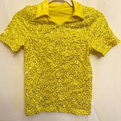 ~HALLOWEEN NEW Youth Small Disco Sequin Shirt~$5