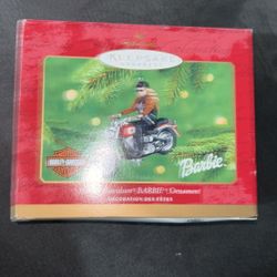 Barbie Harley Davidson Hallmark Ornament