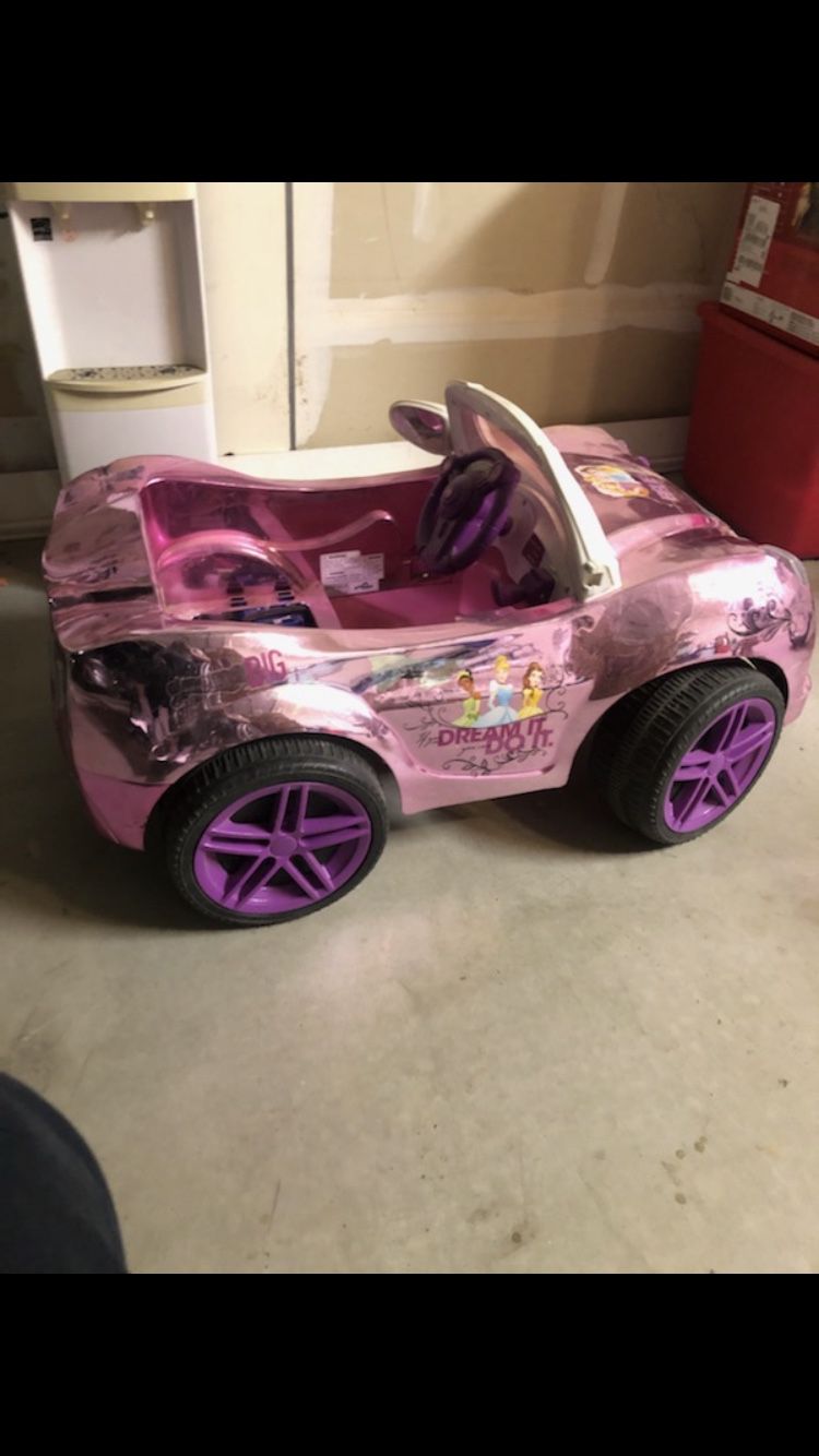 Free Princess electric car Pick up only