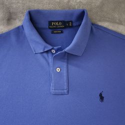 Polo Ralph Lauren Men's Short Sleeve Shirt Size:L Color: Blue 