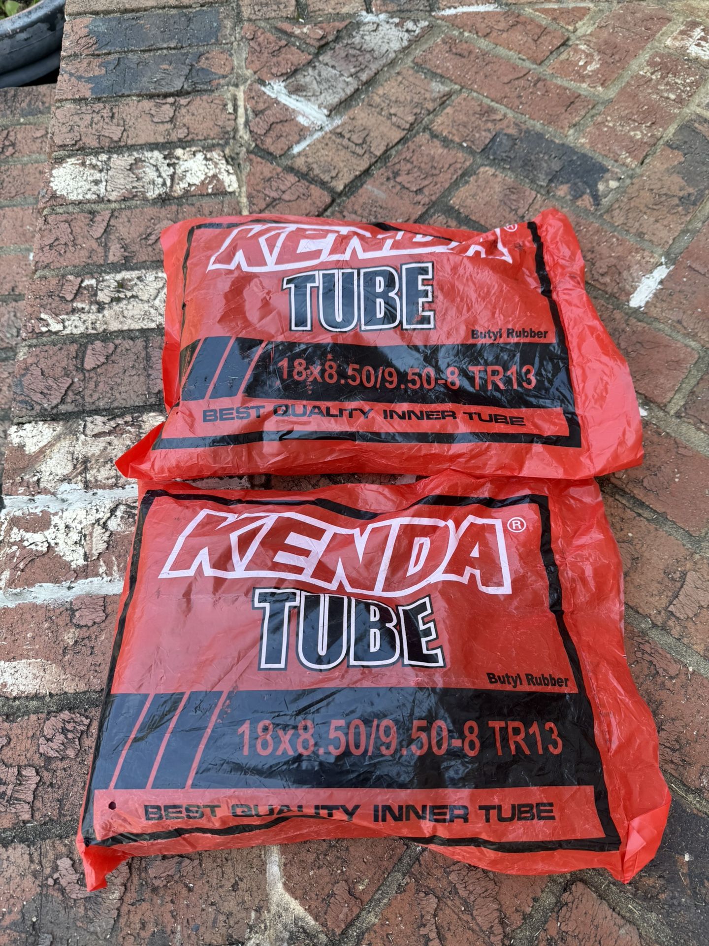 New Kenda Inner Tubes 18x8.5/9.5x8